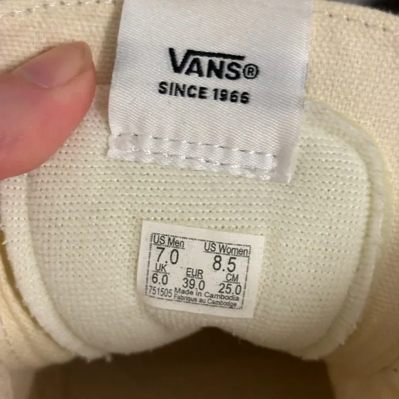 NEW VANS Sk8-HI Women’s 8.5 / Men’s 7 - Picture 7 of 7